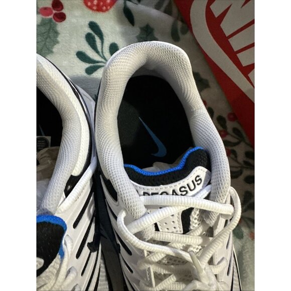 Mens Size 12.5 Nike Air Pegasus 2005 White Photo Blue Black Sneakers IB3971 100